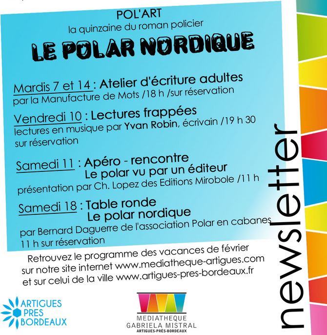 Polar nordique médiathèque Artigues