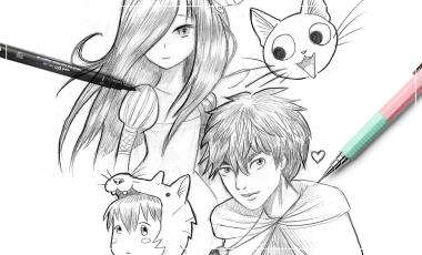 personnages manga