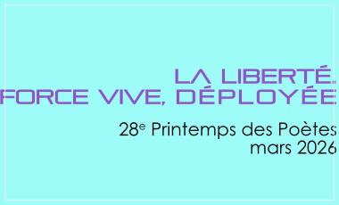 Printemps des poètes 2026