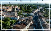 Bourg de Carbon-Blanc vu du ciel