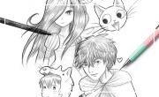 personnages manga