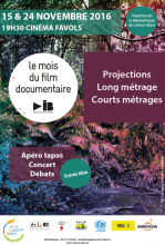 Mois du film documentaire novembre 2016 Carbon-Blanc