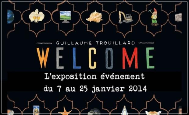 Exposition Welcome album Guillaume Trouillard bibliothèque Le Haillan